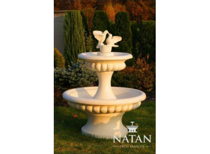 Dekorative Quellbrunnen Skulptur 138cm Brunnendeko Gaart Fontaine Weier Nei