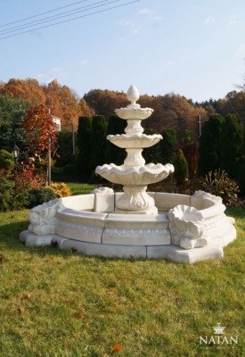 Fontän Basin Zierbrunnen Sprangbur Brunnen Stad Weier Skulptur Gaart