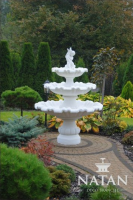 Dekorativen Zéierbrunnen Springbrunnen Gaart Dekoratioun Fontaine Weier GECO RAGAZZI1