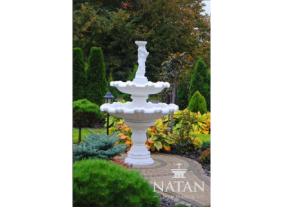 Dekorative Brunnen Sprangbur Figur 197cm Brunnen Dekoratioun Gaart Fontaine Weier