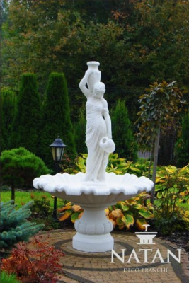 Dekorative Sprangbronnen Sprangbrunnen Gaart Dekoratioun Fontaine Weier Waasser ALLENA