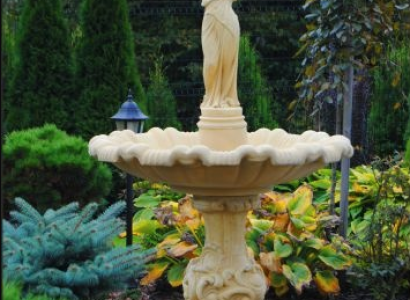 Zéierbrunnen Sprangbrunnen Brunnen Gaart Dekoratioun Fontaine Weier ELENA NOEMI