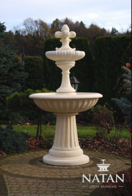 Zierbrunnen Sprangbur 171cm Skulptur Brunnen Deko Gaart Fontaine Weier Nei