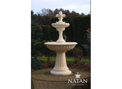Zierbrunnen Sprangbur 171cm Skulptur Brunnen Deko Gaart Fontaine Weier Nei