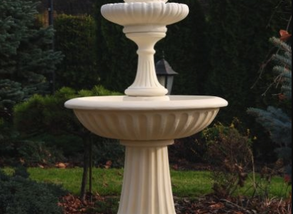 Zierbrunnen Sprangbur 171cm Skulptur Brunnen Deko Gaart Fontaine Weier Nei