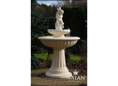 Zierbrunnen Springbrunnen 150cm Skulptur Brunnen Dekor Gaart Fontaine Weier Nei