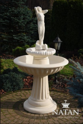 Dekorativen Zéierbrunn, Sprangbrunn, Skulptur, Brunn, Gaart, Fontaine, Weier, Nei Dekoratioun 172cm