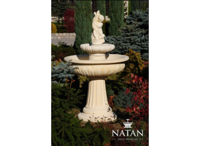 Quellfräschebotz Quellbrunnen Steenbrunnen Fontän 154cm Gaartbrunnen