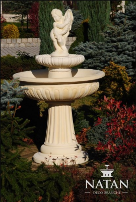 Sprangbur Froschbrunnen Brunnen Gaardenbrunnen Fontaine 154cm Stengbur.