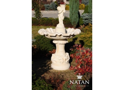 Dekorative Sprangbuer Skulptur Buer Dekoratioun Gaart Fontaine Napoli!