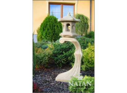Luucht Bausseleucht Gaart Terrassesteng Skulptur Figur Luucht Beliichtung Nei