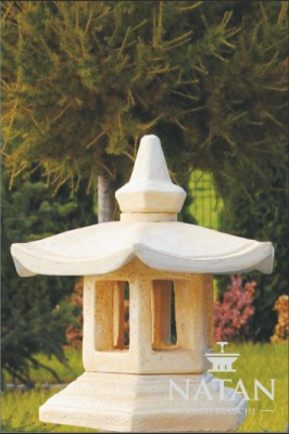Baussebeliichtungslaterne Luucht Terrassesteen Skulptur Luucht Beliichtung Gaart