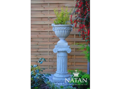 Kolonn Kolonnen fir Figur Dekoratioun Skulptur Figuren Statu Terrass DesignGaart