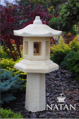 Lampe Baussebeliichtung Gaart Skulptur Beliichtung Figur Terrassenluucht Steen Nei