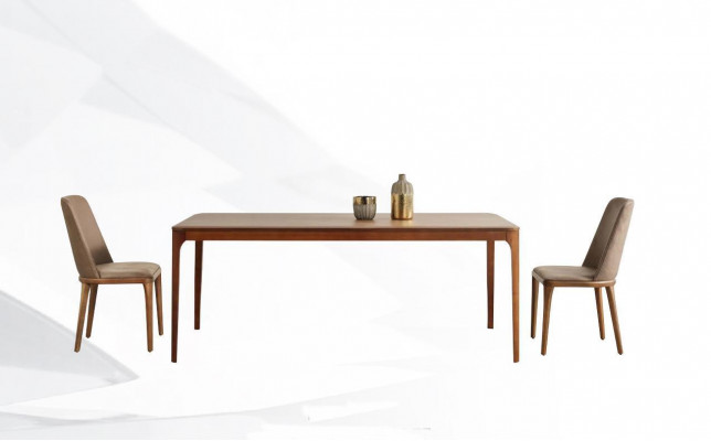 Iesszëmmer Grupp Iessgrupp Iesseck Iessdësch Stiwwelen 7tlg Holz Braun