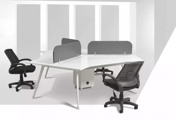 Aarbechtszëmmer Ariichtung Comptoir Équipe Schreifdësch Computerdësch Designer Miwwelen