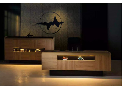 Designer Holzbureau Aarbechtszëmmer Miwwelen Luxus Dëscher Büro Neien