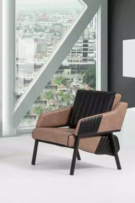 Designer beige Sofagarnitur Zweesëtzer Fauteuil Canapé Garnitur Polster 2+1