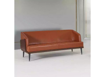 Designer Büro Miwwelen Polstersofa Luxus Zweisitzer Canapé Büro Sëtzmiwwel