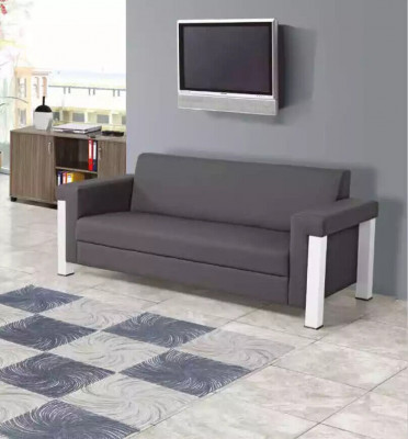 Sofa 3 Plazen Aarbechtszëmmer Textil Miwwel Polster Stoff Canapé Modern Designer