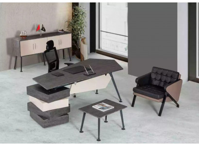 Miwwelen Dëscher Schreifdësch Aarbechtszëmmer Holz Dësch Büro Ariichtung Modern