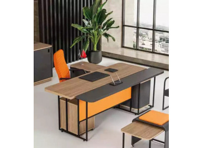 Eckschreibtisch Aarbechtsraum Büro Office Modern Designer Nei Miwwelen