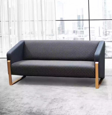 Canapé 2 Sëtz Luxus Miwwelen Canapé Modern Designer Aarbechtsraum Büro Miwwelen