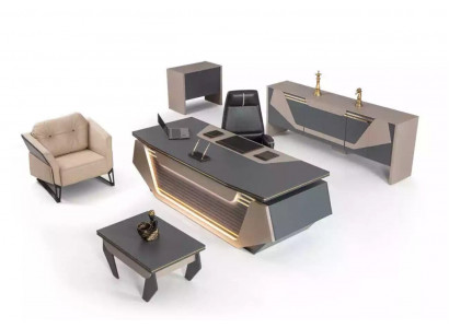 Büroschränk Aarbechtszëmmer Modern Designer Regaler Akteschief Büro Miwwelen