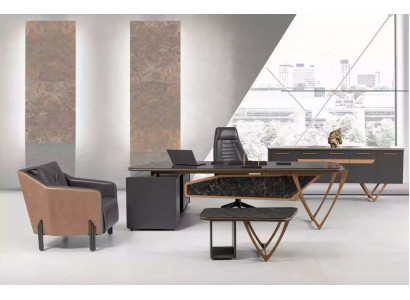 Aarbechtszëmmer Büro-Schrank 210x45x85 Büro Miwwel Schaf Modern Designer