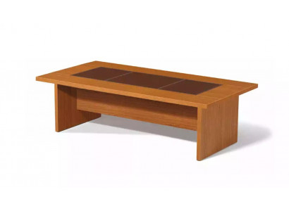 Büroschreifdësch Konferenztabell Braun Ariichtung Design Bespriechungsdësch 240x120