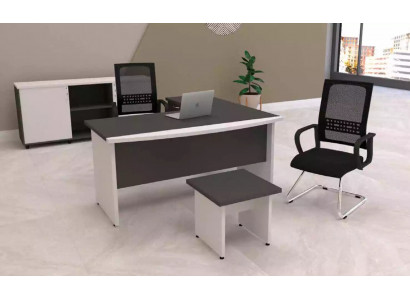 Modernt Dësch Set Büro Miwwelen Moderne Aarbechtszëmmer Dëscher Holzmiwwelen