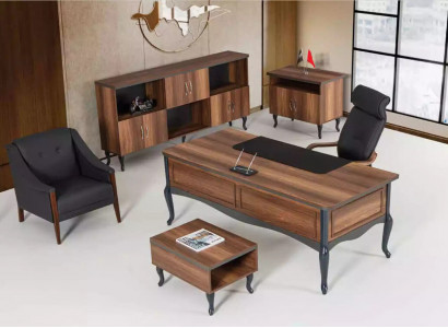 Aarbechtszëmmer Schreifdësch Luxus Design Dësch Büro Bürosmiwwel Chefschreifdësch