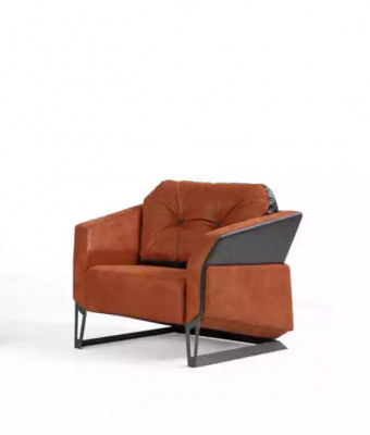 Bürostull Luxus Miwwelen Aarbechtszimmer Bürosmiwwelen Orange Sëtz Neit