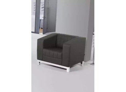 Gro Stull Büro Miwwelen Sëtz Polstersëtz Textil Schaffzëmmer Lehnstull