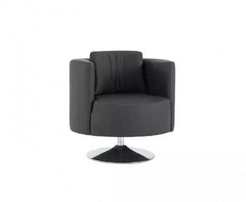 Bürosmiwwel Still Luxus Schwaarz Still Polster Textil Modern Design Fauteuil