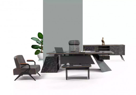 Designer Modern Couchtisch Bäit Dësch Aarbechtszëmmer Büro Ariichtung