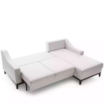 Canapéen L Form Canapé Polster Wunnlandschaft Design Eckcanapé Textil Eckgarnitur
