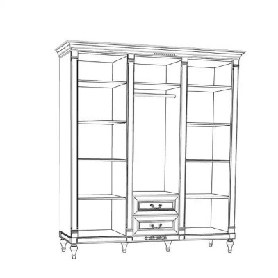 Kleederschaf Schaf Luxus Holz Schief Miwwelen Design Luxus Miwwelen Schlofkummer