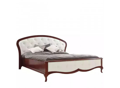 Bett Këssen Design Luxus Duebel Hotel Better Barock Holz Miwwelen Neiegkeet