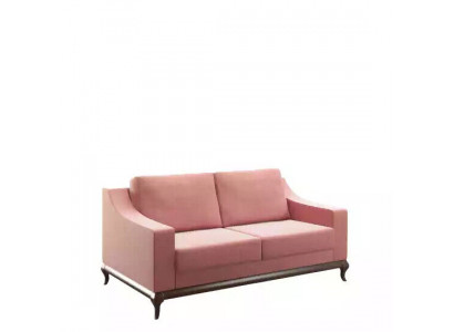 Modern Sofa 2 Sëtzer Wunnzëmmer Design Miwwel Stil Modern Nei rosa Luxus