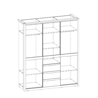 Garderob Schlofkummer Schief Schëller Holz Luxus Modern Schafdesign