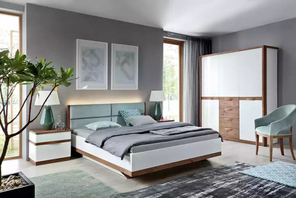 Garderob Schlofkummer Schief Schëller Holz Luxus Modern Schafdesign
