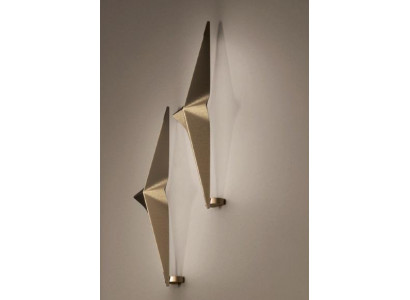 Luucht Wandluucht Schlofcanz Livingcanz Glas Miwwelen Design Bizzotto Wandluucht