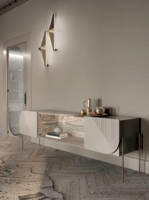 Luucht Wandluucht Schlofcanz Livingcanz Glas Miwwelen Design Bizzotto Wandluucht