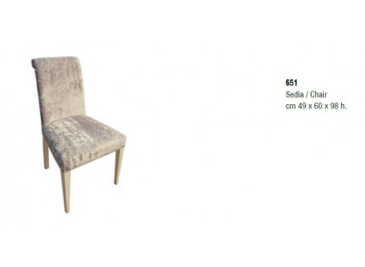 Gepolstert Still 1x Fauteuil Wunn Iess Zëmmer Textil Designer Stull Luxus Lehnstull