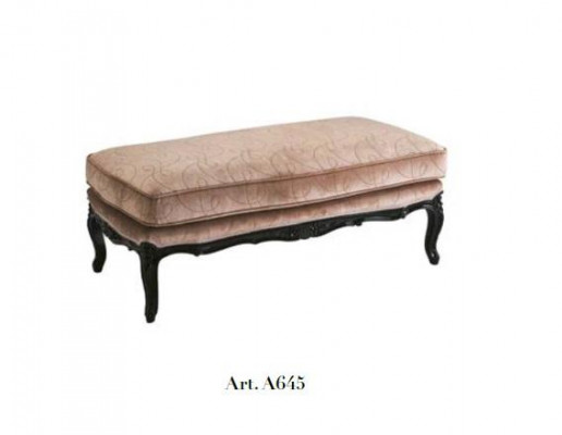 Hocker Fousshocker Wunnzëmmer Miwwelen Polster Design Bizzotto Italienesch Miwwelen Nei