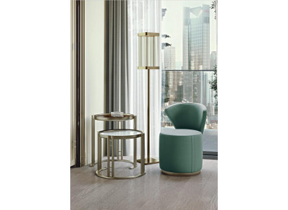 Lampe Gold Steeluucht Steeluucht Stand Steelochter Lampe Miwwelen Modern Nei