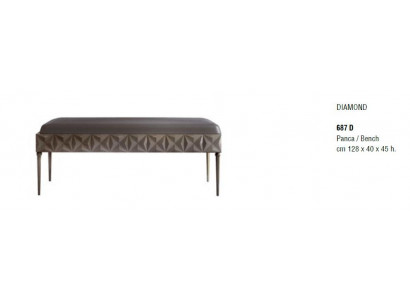 Hocker Sofa Pouf Polster Bäistellhocker Foussocker Ottomane Sëtz Bank Artdéco Nei