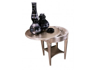 Design Nuetsdësch Konsole Bäistell Schlofzëmmer Holz Glanz Dëscher Konsolen
