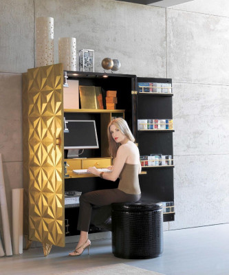 Hocker Textil Sëtz Nei Féishocker Ronn Hocker Polsterhocker Sëtzocker Ottoman